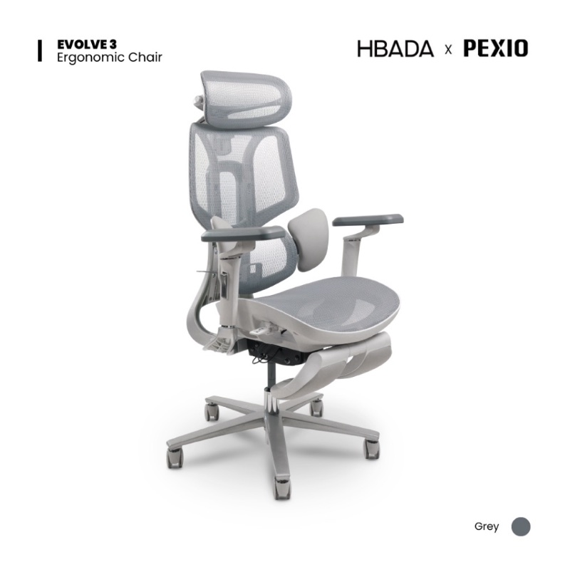 Cek Pexio X HBADA Kursi Kantor Ergonomis Evolve 3